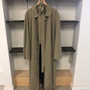Sanyo lined, belted trench coat - excellent cond